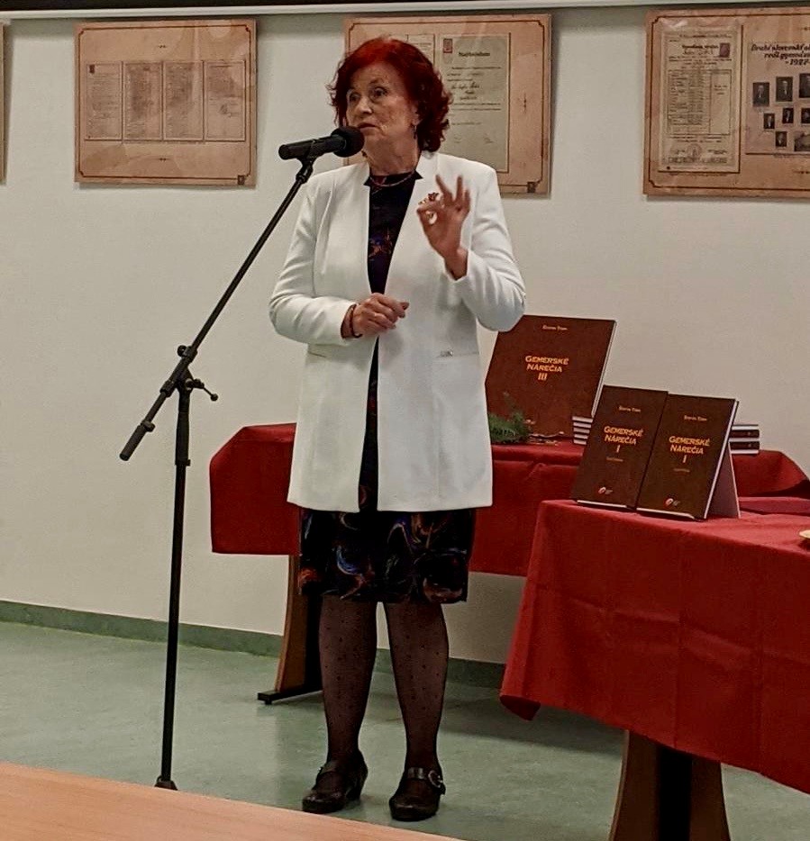 Profesorka Júlia Dudášová-Kriššáková