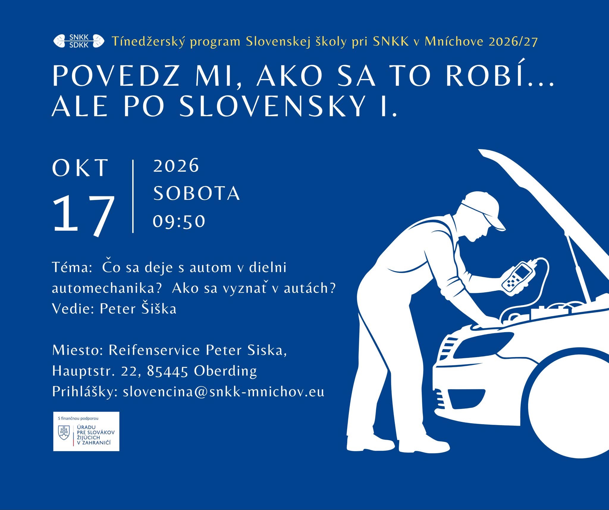 Povedz mi ako sa to robí… Ale po slovensky